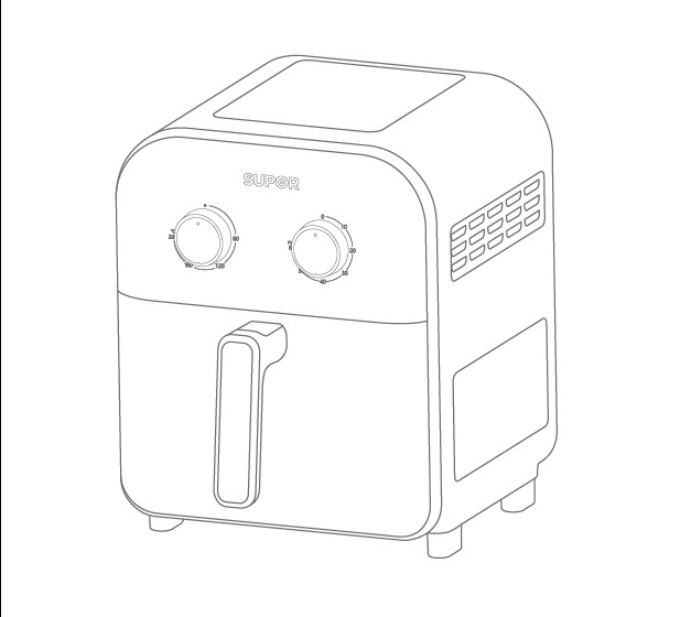 空氣炸鍋 說明書KJ50Y862